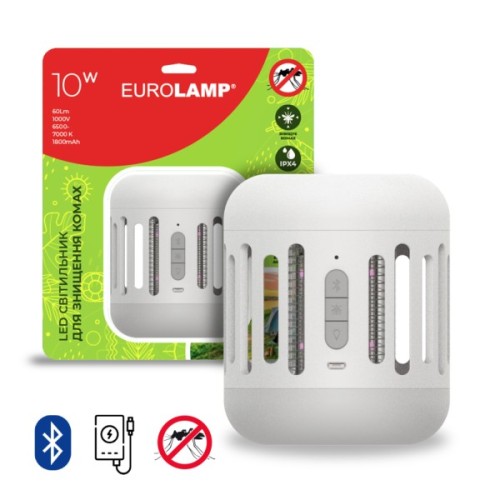 Інсектицидна лампа Eurolamp 7W 1200mAh (MK-7W(LIGHT)) (4262380660199)