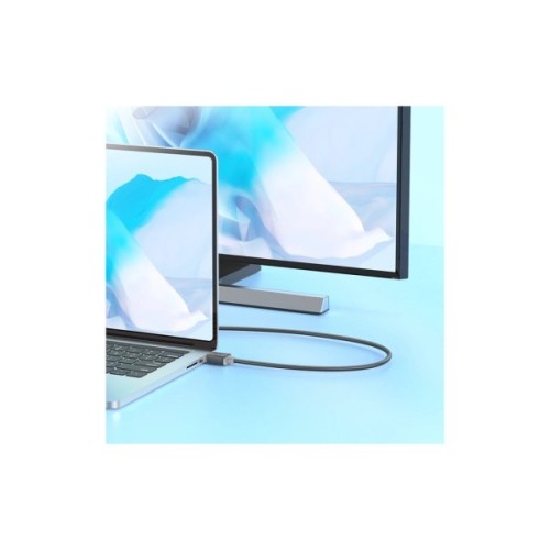 Кабель мультимедійний HDMI M to HDMI M 1.0m V2.0 4K black HOCO (6931474799388)