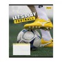 Зошит 1 вересня Let's play football А5 36 аркушів клітинка (768754)