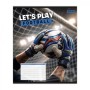 Зошит 1 вересня Let's play football А5 36 аркушів клітинка (768754)