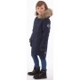 Пальто дитяче Huppa DAVID 1 12270120 темно-синій 00086 128 (4741468888750)