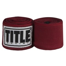 Бинт для спорту Title Boxing Select 180" Semi Elastic Mexican 4.5м Maroon (SMHW XL MR) Бинт для спорту Title Boxing Select 180" Semi Elastic Mexican 4.5м Maroon (SMHW XL MR)