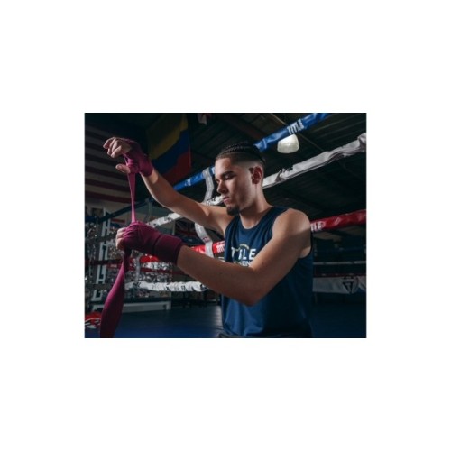 Бинт для спорту Title Boxing Select 180" Semi Elastic Mexican 4.5м Maroon (SMHW XL MR)