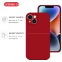 Чохол до мобільного телефона Intaleo SoftShell Apple iPhone 14 Plus Red (1283126557705)