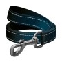 Повідець для собак WAUDOG Nylon Mono світловідбивний, S, Ш 15 мм, Д 200 см, чорний (46351)
