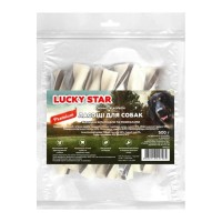 Ласощі для собак Lucky Star Сендвіч кручений з м'ясом курки середній 13.5 см 500 г (4820112457969)