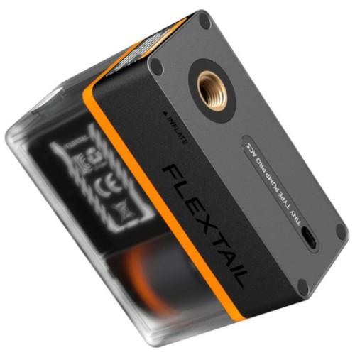 Задня велофара Flextail та міні насос 2 в 1 Tiny Tire Pump ACS, чорний (6975755966342)