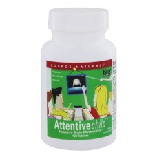 Вітамінно-мінеральний комплекс Source Naturals Комплекс Уважна Дитина, Attentive Child, 120 таблеток (SN1947)