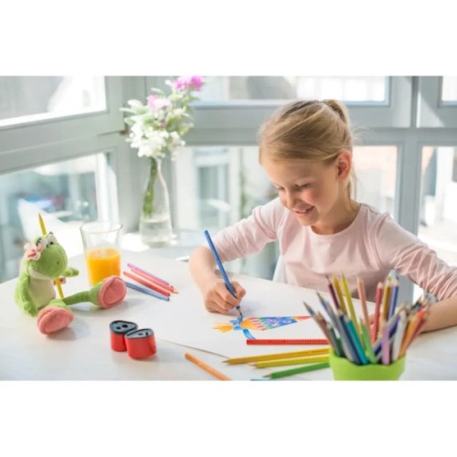 Олівці кольорові Faber-Castell GripSkin tonesакварельних 18 кольорів + 6 шт різних відтінків шкіри (112819) (32522)