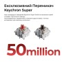 Клавіатура Keychron C3 Max Super Red Switch RGB Wireless/Bluetooth/USB UA Black (C3M-H1-UA)