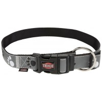 Нашийник для тварин Trixie Silver Reflect світловідбиваючий L-XL: 40-65 см/25 мм сірий (4011905122243)
