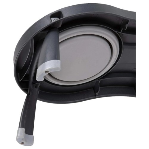 Посуд для собак Dexas Миска подвійна на складній підставці 240 мл світло-сіра (0084297309008)