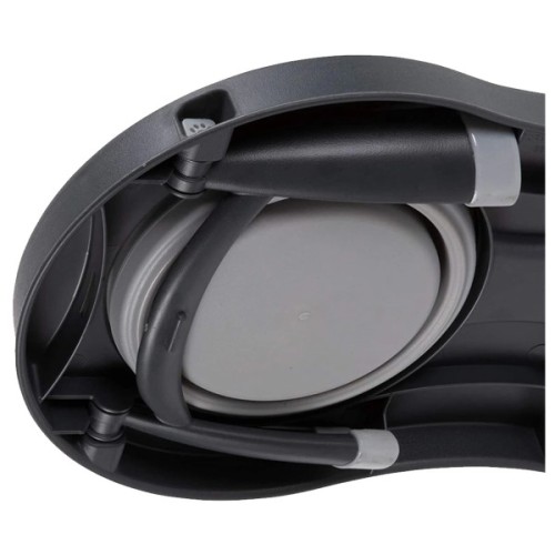 Посуд для собак Dexas Миска подвійна на складній підставці 240 мл світло-сіра (0084297309008)