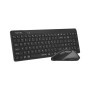 Комплект A4Tech FG2400 Air2 Wireless UA Black (4711421000062)