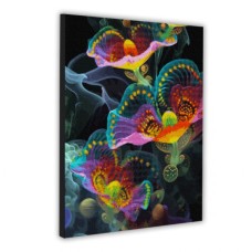 Картина по номерам Santi алмазна мозаїка Космічна квітка, 40*50см (954981)