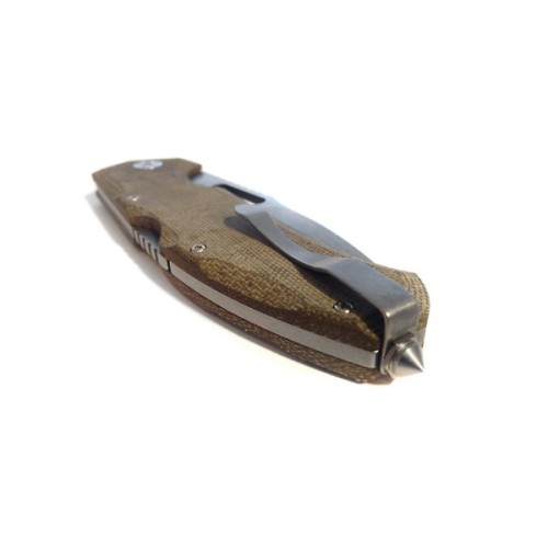 Ніж Maserin Nimrod, M390, мікарта, коричневий (480/MD)