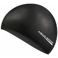Шапка для плавання Aqua Speed Soft Latex 122-07 5729 чорний Уні OSFM (5908217657299)