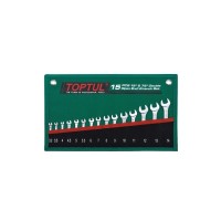 Ключ Toptul ріжковий 15 шт. 3,2-14мм 15 ° х75 ° (GRAJ1501)