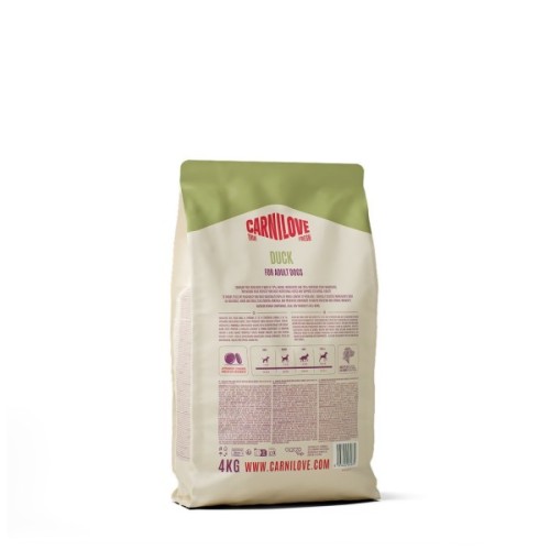 Сухий корм для собак Carnilove True Fresh Duck 4 кг (8595602581870)