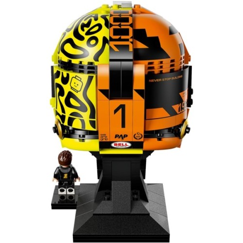 Конструктор LEGO Editions Шлем Ландо Норриса з команди McLaren, 793 деталі (43023)