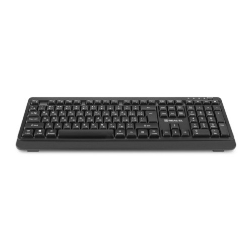 Клавіатура REAL-EL RK-760W Wireless Black (EL123100058)