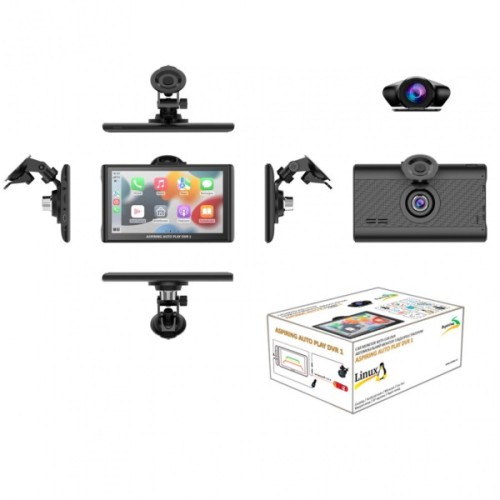 Автомобільний монітор Aspiring Auto Play DVR 1, Magnet, CarPlay, Android auto