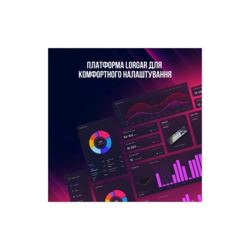 Клавіатура Lorgar Azar 514 RGB USB UA Black (LRG-GK514B-UA)
