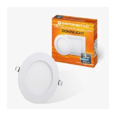 Світильник точковий Євросвітло LED-R-90-3 6400К