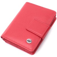 Гаманець ST Leather З натуральної шкіри Червоний (22714)