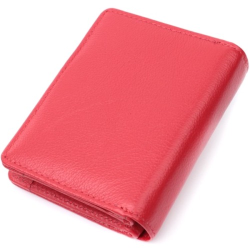 Гаманець ST Leather З натуральної шкіри Червоний (22714)