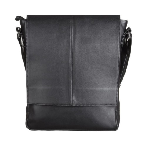 Сумка Shvigel Шкіряна Чорна (00859)