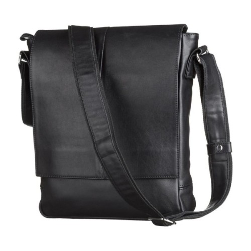 Сумка Shvigel Шкіряна Чорна (00859)