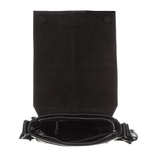 Сумка Shvigel Шкіряна Чорна (00859)