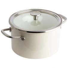 Каструля KitchenAid Steel Core 20 см 3,7 л мигдалевий крем (CC003266-001)