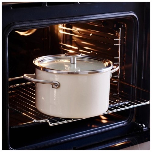 Каструля KitchenAid Steel Core 20 см 3,7 л мигдалевий крем (CC003266-001)