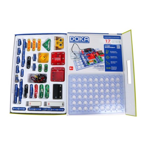Конструктор DOKA електронний Супервимірювач 17 схем (D70712)