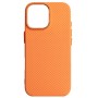 Чохол до мобільного телефона Armorstandart LikeCarbon2 MagCase Apple iPhone 16 Pro Kevlar Orange (ARM88596)