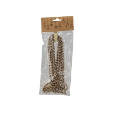 Намисто на ялинку Chomik 2.7м 6 мм, пластик, шампань (5900779893924_1)