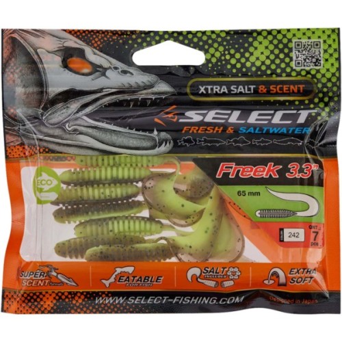 Силікон рибальський Select Freek 3.3" 242 (7 шт/уп) (1870.72.34)