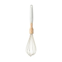 Вінчик ARDESTO Tasty Baking, 30см, силікон, дерево, сірий світлий (AR1562G)