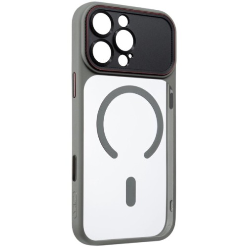 Чохол до мобільного телефона Armorstandart Y17 MagCase Apple iPhone 16 Pro Max Grey (ARM91508)