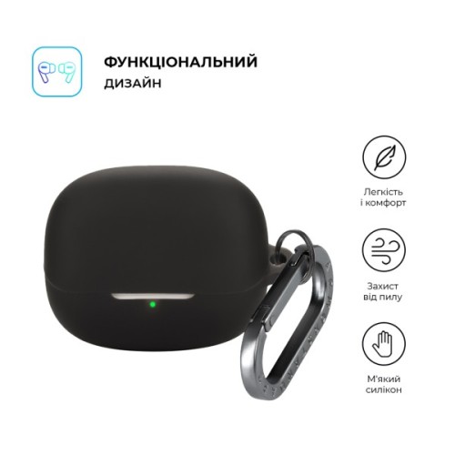 Чохол для навушників Armorstandart Hang Case For Xiaomi Buds 5 Pro Black (ARM84515)
