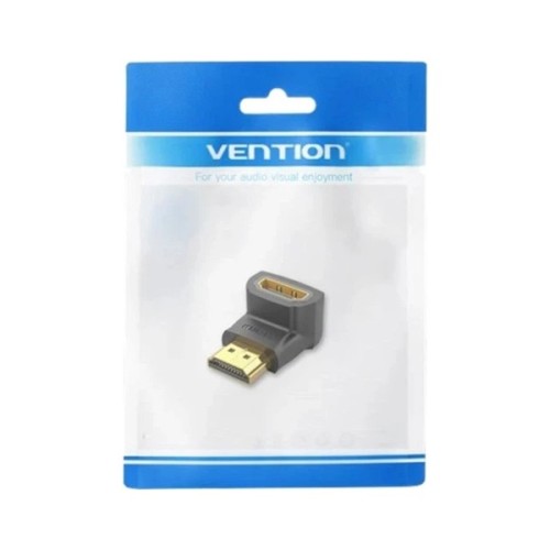 Перехідник HDMI F to HDMI M 90° 4K 60Hz PVC Vention (AIOB0)