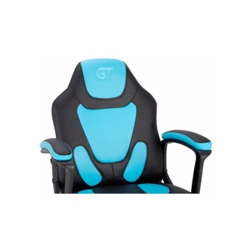 Крісло ігрове GT Racer X-1414 Black/Light Blue