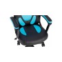 Крісло ігрове GT Racer X-1414 Black/Light Blue