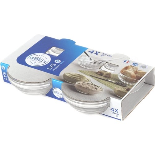 Салатник Duralex Le Gigogne Set 4 шт 70 мл (2021AC04)