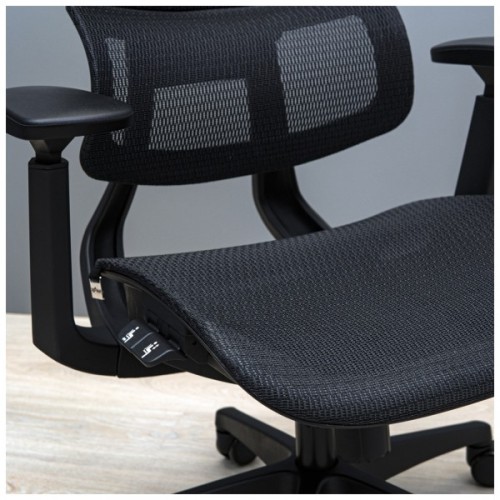 Офісне крісло Richman Ерготекс Пластик Synchro Сітка Чорне (R00000052538)