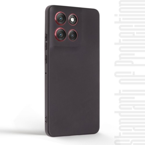 Чохол до мобільного телефона Armorstandart Matte Slim Fit Motorola G86 5G Camera cover Black (ARM86602)