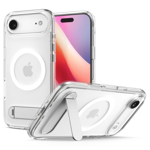 Чохол до мобільного телефона Spigen Ultra Hybrid S MagFit iPhone 17 Air Clear White (ACS09926)