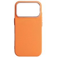 Чохол до мобільного телефона Armorstandart LikeCarbon2 SE MagCase Apple iPhone 17 Pro Kevlar Orange Rose Gold (ARM89168)